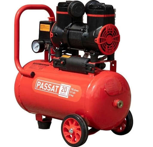 Изображение для Компрессор безмасляный Aurora PASSAT-20 BLACK (0.9 кВт)
