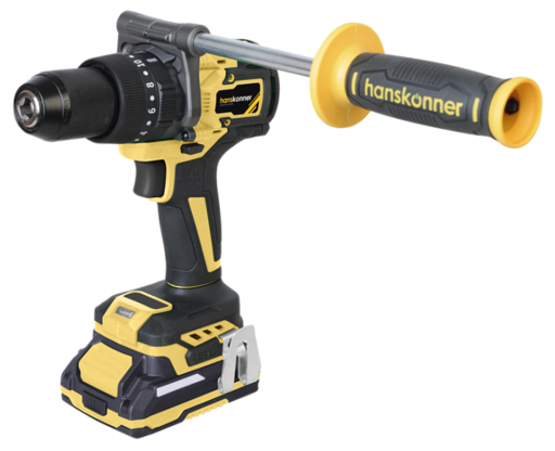 Изображение для Аккумуляторный шуруповерт Hanskonner HCD20165PRO 1BatterySystem