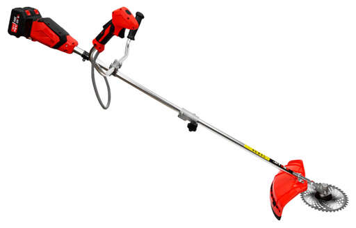 Изображение для Триммер аккумуляторный Brait BCBC40-4NMBL-1 (850Вт; 42В; 4Ач; велоруль,8000об/мин; диаметр реж. лески 2-2,4мм; в комп:2АКБx21В,З/У)