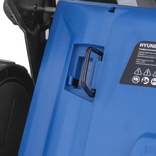 Изображение для Аккумуляторная самоходная газонокосилка Hyundai LA 4047 (поставляется без аккумуляторных батарей и зарядного устройства)