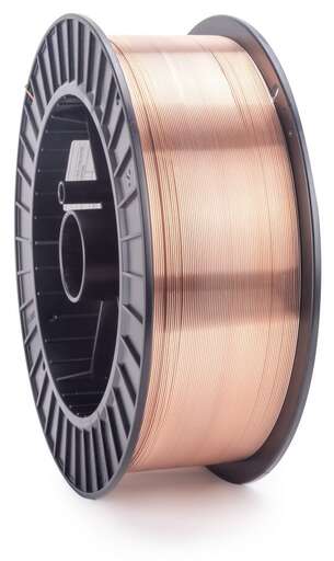 Изображение для Сварочная проволока омедненная Foxweld ER70S-6 (15 кг, 0.8 мм)