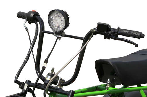 Изображение для Трицикл ТРИТОН 2, САФАРИ 3LЕ-9 лс KP230PRO (длинное седло, сзади 2 амортизатора Урал)