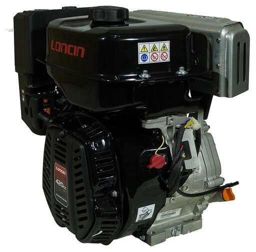 Изображение для Двигатель Loncin LC190FA (15 лс, 25 мм, катушка освещения 5А, лодочная серия)