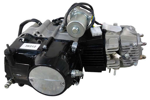 Изображение для Двигатель 4т. 125 см3 (С125) АЛЬФА 4МКПП по кругу, педаль Юп  ВАНЧАНГ (марк 49)