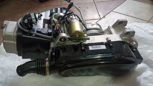 Изображение для Двигатель ATV 4х такт. 180 см3 161QML (GY6-180)масл-ное охл, реверс,.элстартер, 24 шлица