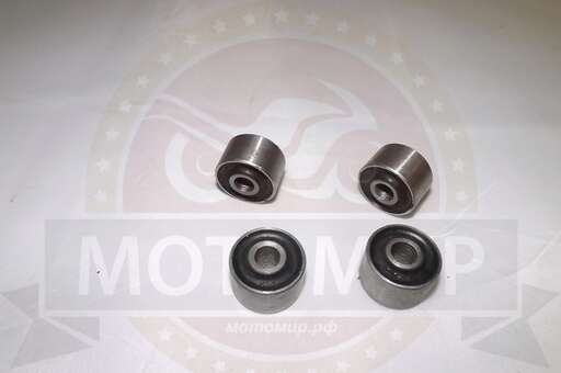 Изображение для Сайлентблок 24 мм  D24*L16/d9*L18 задней звезды Gvalior, Бриар, Хантер (1компл =4 шт) (НАБОР)