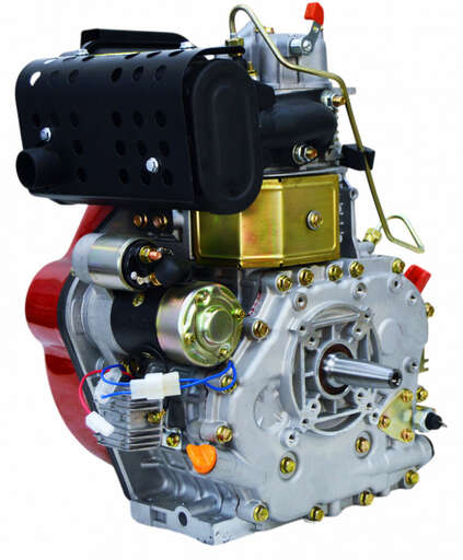 Изображение для Двигатель дизельный Brait BR500DEC (12 лс, электростартер, вал под конус для генератора)