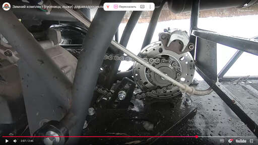 Изображение для Зимний комплект для квадроциклов JAEGER200/150 (Мотолэнд 200) (Подходит на JAEGER lj 2020)