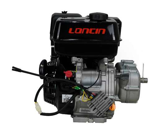 Изображение для Двигатель Loncin G270F-B D22 5А ( 9 лс, автоматическое сцепление, катушка 5 ампер, 22 мм)