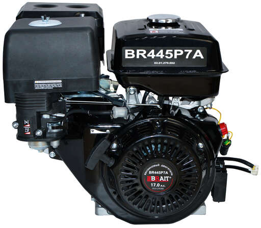 Изображение для Двигатель бензиновый Brait  BR445P7A (17 лс, катушка 7А, 25 мм)