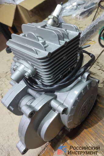 Изображение для Двигатель велосипедный F80E (3 лс, электростартер, полный комплект для установки)