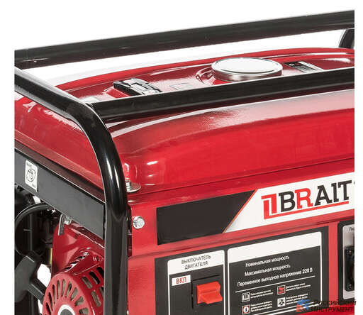 Изображение для Бензиновый генератор Brait BR-5500CU (5.5 кВт, медная обмотка)