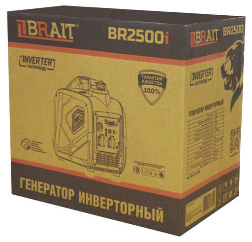 Изображение для Генератор бензиновый инверторный Brait BR2500i (2 кВт)