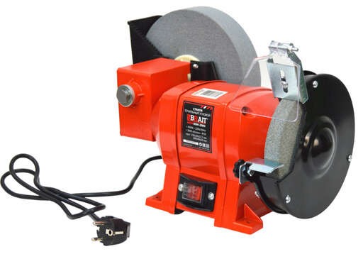 Изображение для Станок точильный угловой  Brait BSM-200N (400Вт, 150х20х12,7мм; 200х40х20мм, 2840 об/мин) 