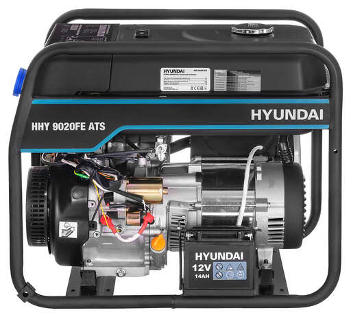 Изображение для Бензиновый генератор HYUNDAI HHY 9020FE ATS с автозапуском (6.5 лс, электростартер, автозапуск)