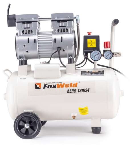 Изображение для Компрессор безмасляный Foxweld AERO 130/24 oil-free (0.75 кВт)