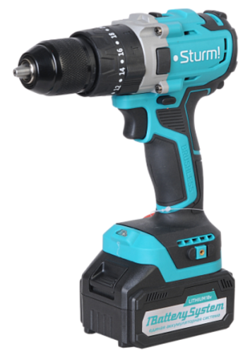 Изображение для Аккумуляторный шуруповерт Sturm! CD2080I 1BatterySystem