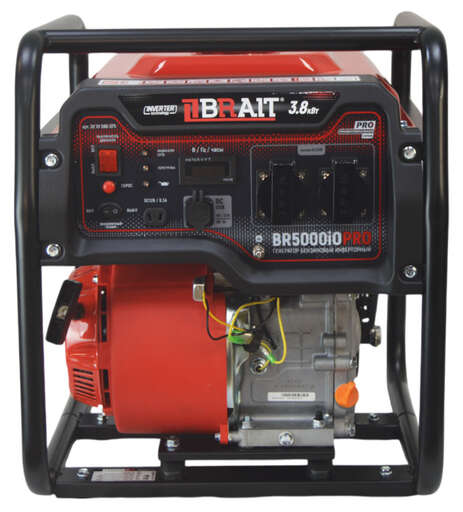 Изображение для Генератор бензиновый инверторный BRAIT BR5000iOPRO (3.8 кВт,9 л)