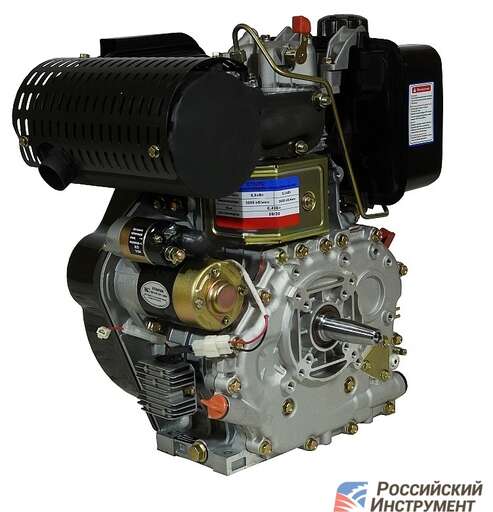 Изображение для Двигатель дизельный Lifan C192FD 6А (15 лс, электростартер, катушка освещения 6А, под конус)