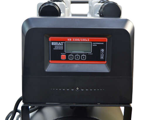 Изображение для Компрессор воздушный Brait KB-3900/100X3 PRO (3.9 кВт)