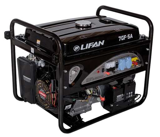 Изображение для Генератор Lifan 7 GF-5A (7.5 кВт, электростартер)