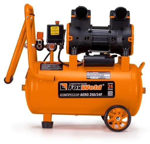 Изображение для Компрессор безмасляный Foxweld AERO 250/24F (1.5кВт)
