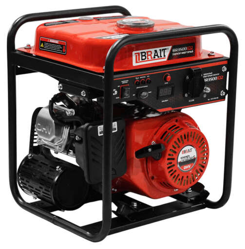 Изображение для Генератор бензиновый инверторный BRAIT  BR3500iO2 (3 кВт)