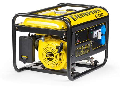 Изображение для Бензиновый генератор CHAMPION GG3301C (3.1 кВт, пусковой ток 7 кВт)