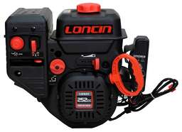 Изображение для Двигатель Loncin G250FDS 5А (8 лс, 19.05 мм, электростартер, катушка освещения 5А, спец для снегоуборщиков)