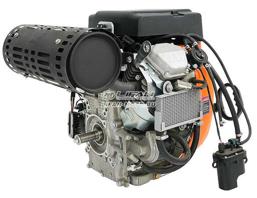Изображение для Двигатель Lifan 2V80F-A EFI (LF2V80F-P) (31 лс, электростартер, катушка 20А, инжектор, электронная заслонка, 25 мм