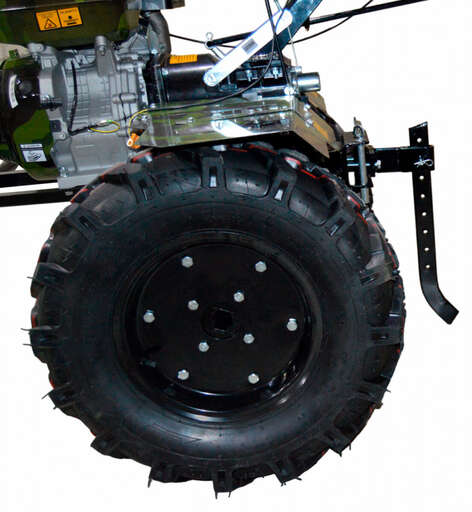 Изображение для Мотоблок  бензиновый Brait BR-135GDHPRO (15 лс, цвет камуфляж, пониженная скорость, 3 вперед/1 назад, колеса 5х12)