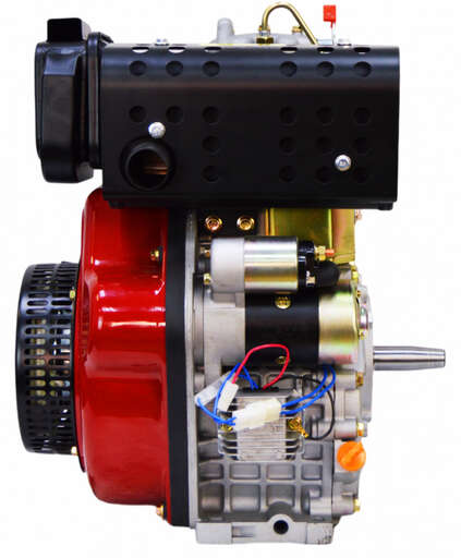 Изображение для Двигатель дизельный Brait BR530DEC (13 лс, электростартер, вал под конус для генератора) 