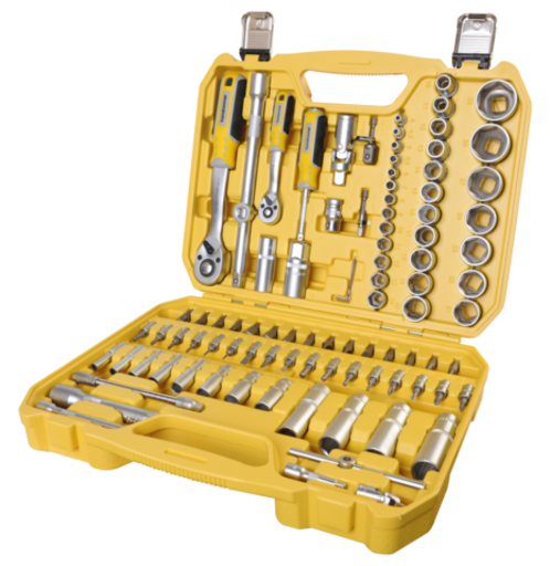 Изображение для Набор инструментов автомобильный 94 предмета Hanskonner