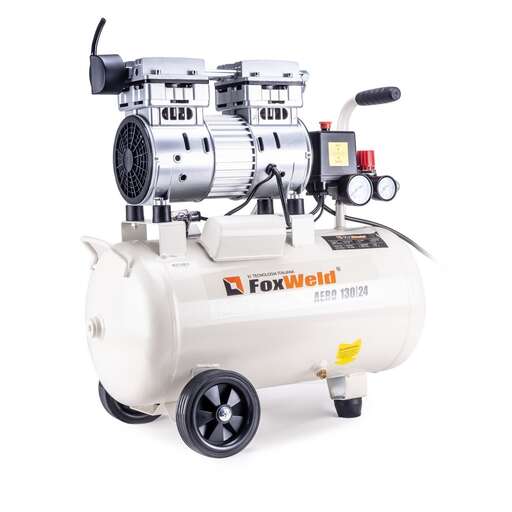 Изображение для Компрессор безмасляный Foxweld AERO 130/24 oil-free (0.75 кВт)