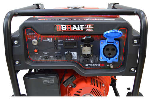 Изображение для Генератор бензиновый инверторный Brait BR7500iOEMPRO (5.5 кВт, электростартер)