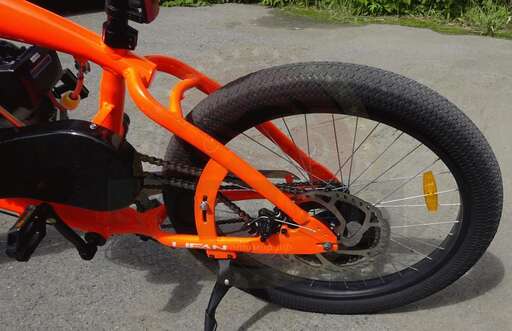 Изображение для Велосипед 26" фэтбайк с веломотором LIFAN (4х тактный), (двигатель + кожух) LIFAN 152F-3