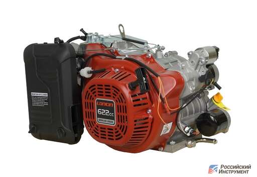 Изображение для Двигатель Loncin LC196FD (23 лс, вал под конус, электростартер, для генератора)