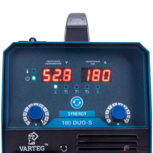 Изображение для Сварочный полуавтомат Foxweld VARTEG 180 DUO-S (синергетическое управление, MMA/MIG-MAG/TIG LIFT)