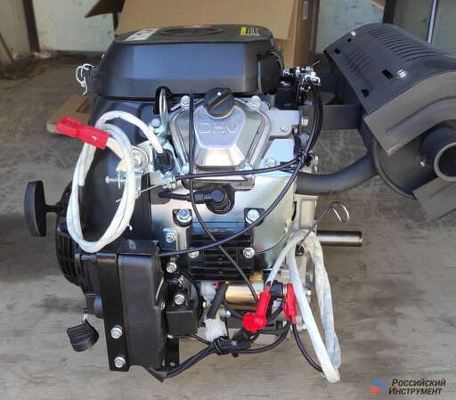 Изображение для Двигатель Zongshen GB 750 E (вал 25,4 мм ,30 лс, электростартер, катушка освещения 20А)