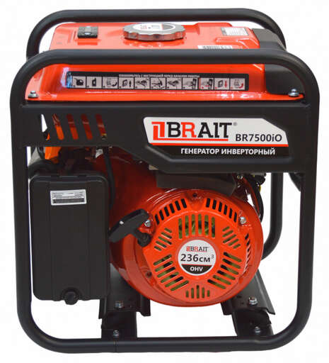 Изображение для Генератор бензиновый Brait инверторный BR7500iO (5.5 кВт)