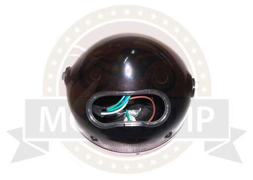 Изображение для Фара Альфа, FLASH круглая (черная) (НАБОР)