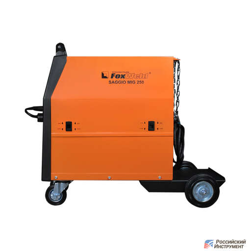Изображение для Сварочный полуавтомат Foxweld SAGGIO MIG 250 (трехфазный, MMA/MIG-MAG/TIG LIFT, синергетическое управление)