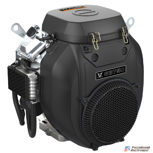 Изображение для Двигатель Zongshen GB 750 E (вал 25,4 мм ,30 лс, электростартер, катушка освещения 20А)