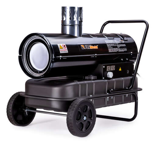 Изображение для Дизельная тепловая пушка косвенного нагрева FoxWeld FoxHeat DI30 (30 кВт, воздушный поршневой топливный насос)