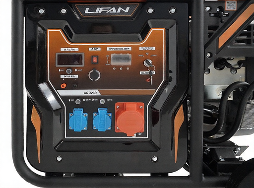Изображение для Генератор бензиновый Lifan 15000E3A (13 кВт, электростартер, возможность автозапуска)