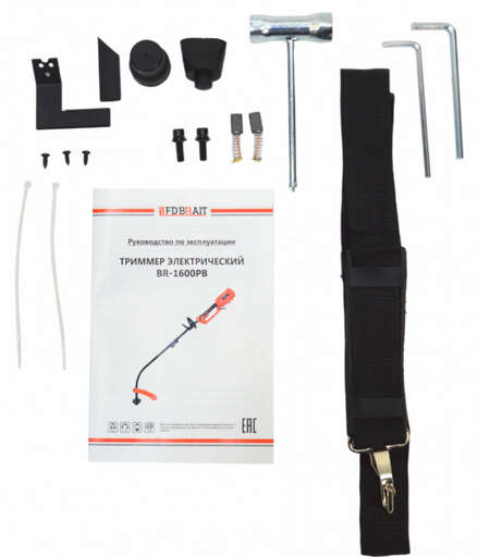 Изображение для Триммер электрический Brait BR-1600PB (1 кВт, леска)