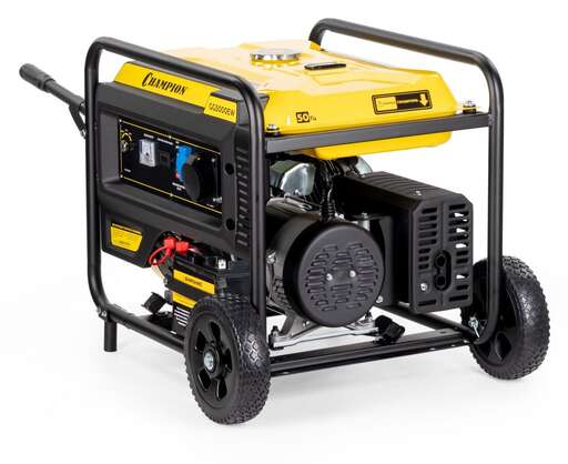 Изображение для Бензиновый генератор CHAMPION GG5000EW (5.5 кВт, электростартер)