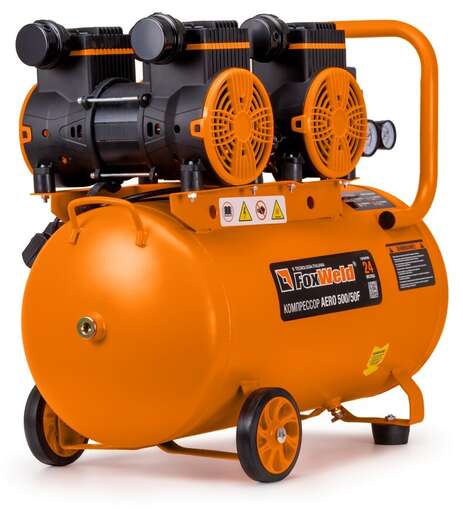 Изображение для Компрессор безмасляный Foxweld AERO 500/50F (3 кВт)