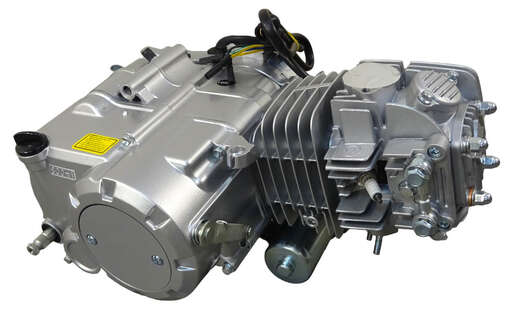 Изображение для Двигатель четырехтактный, 140 см3  YX-140 (1P56FMJ), масляное охлаждение, МКПП4, все вверх, эл+кикстартер, нижний электростартер для питбайков