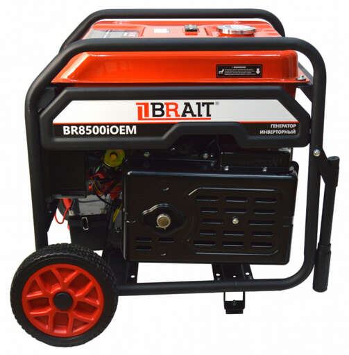 Изображение для Генератор бензиновый инверторный Brait BR8500iOEM (7 кВт, электростартер)